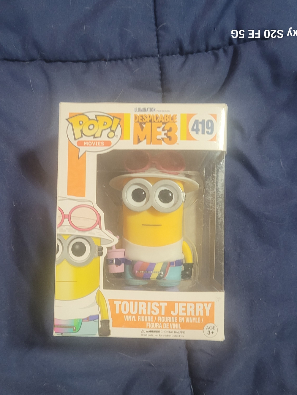 Funko Movies Despicable Me 3 - Tourist Jerry (Yellow) Vinyl Figure